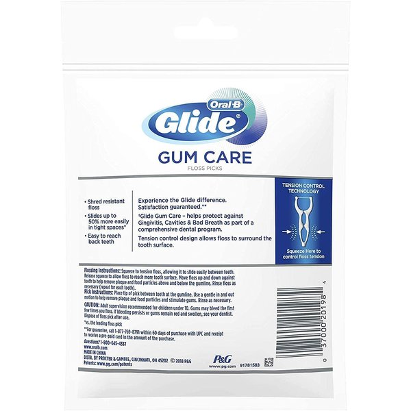 Glide Pro-Health Advanced Floss Picks 30 Ea (Pack of 3)