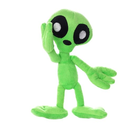 MIGHTY- Liar Alien - Squeaker-Multiple Layers. Made Durable, Strong & Tough. Interactive Play Dog Toy (Tug, Toss & Fetch). Machine Washable and It Floats. (Junior 2 Pack)