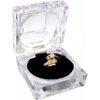 FindingKing 24 Clear Crystal Ring Gift Boxes 1 7/8"