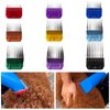 GRABOTE Upgraded 9 Pcs Professional Colorful Hair Clipper Combs Guards Cutting Guides Fits for Most Wahl Replacement Guards Set, 1/8 Inch to 1 1/4 Inch(3-32mm)