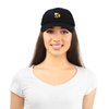DALIX Bumble Bee Baseball Cap Dad Hat Embroidered Womens Girls in Black