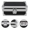 Lockable Cash Box, Aluminium Alloy Money Box for Cash, Money Holder, Cash Organizer, Single Row Currency Tray, Money Storage Box, Money Organizer for Cash