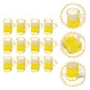 Toddmomy 20Pcs Mini Beer Mug Shot Glasses Mini Resin Beer Cups Tiny Shot Mug Landscape Beer Mug Decoration Mini Glasses Miniature Accessory for Dollhouse