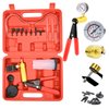 Hand Held Vacuum Pump Tester kit for Automotive with Sponge Protected Case,Adapters,One-Man Brake and Clutch Bleeding System(16pcs)