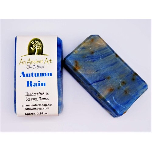 Ancient Art Soap 3.25oz All Natural Handcrafted Olive Oil Soap Bar (Autumn Rain)