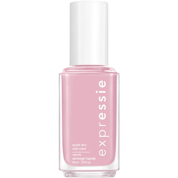 Essie expressie, Quick-Dry Nail Polish, 8-Free Vegan, Lilac Purple, Throw It On, 0.33 fl oz