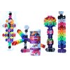 Lux Blox Mega Flexer Rainbow Colors. Building Blocks Kit for Kids Girls and Boys. Learn About Science and Engineering with This STEM STEAM Toy. Gift Option for Children
