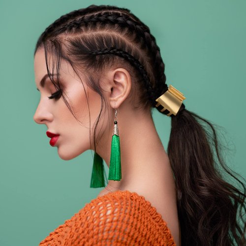 6 Pcs Small Metal Hair Clips Metal Hair Claw Clips for Women Girls Metal Bangs Mini Claw Clips Tiny Hair Clips Non Slip Hair Jaw Clips Hair Clamps Hair Pin Hair Accessories, Black, Gold, Silver