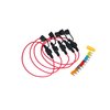 Car in line Fuse Holder 16AWG Cable with Built in Mini Spade Fuse, 5pcs of in line Fuse Holder 10pcs of Mini Spade fuses Selling Pack (5A,7.5A,10A,15A,20A Spare fuses2pcs Each)
