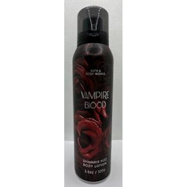 Generic Vampire Blood Shimmer Fizz Body Lotion 3.5 Oz Halloween, Red, White and Black