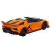 Matchbox Collectible Die-Cast Moving Parts Vehicle - Orange and Black Sports Car - 2019 Inspired by Lamborghini SVJ Roadster