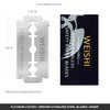 WEISHI 50 Count Double Edge Safety Razor Extra Stainless Blades
