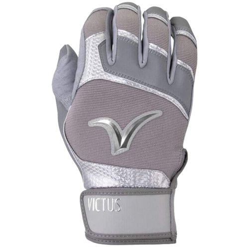 Victus Debut 2.0 Batting Gloves, Wolf Gray, Adult Small