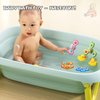 4 Pcs Suction Cup Spinner Toy for Babies, Baby Bath Toys for Toddlers 6 12 18 Months, Fidget Spinners Toy for Kids 1-3 Christmas Birthday Baby Gifts Spinning Sensory Toys