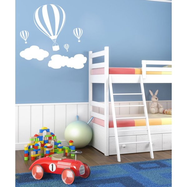 Stickerbrand Vinyl Wall Decal Sticker Hot air Balloons 1136s