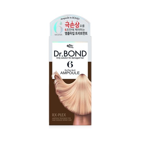 eZn Dr.Bond Ampoule 6second Hair Treatment Damaged Hair Care Rinse Out Moisturizing For Silky, Shiny,korea 350ml,11.8Fl.oz