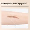 Anecoes Automatic Double Ended Eyebrow Pencil, Waterproof Natural Makeup, Long-lasting Easy Wearing Eyebrow Pen With Eyebrow Brush (black)