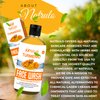Natrulo Turmeric Face Wash, 4oz Clear Skin Liquid Soap – 100% Natural Anti Aging Exfoliating Turmeric Facial Cleanser for Fading Spots, Clearing Acne Scars, Age Spots, Sun Damage, Discoloration - Turmeric Soap Skin Detox Treatment Made in USA