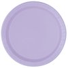 Lavender Solid Round Dinner Plates - 9" (Pack of 16) - Premium Quality - Perfect For Parties & Events