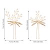 AW BRIDAL 2Pcs Wedding Hair Pins Pearl Bridal Hair Pieces Pins Bridal Hair Comb Clip for Wedding Hair Accessories for Brides Bridesmaids(Gold)