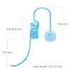 WONOWPA Cat Spring Toys, Self-Play Hanging Stretchable Cat Spring with Bell, 3 Pack Soft Plush Interactive Cat Toys for Indoor Cats Kitten Chasing and Playing