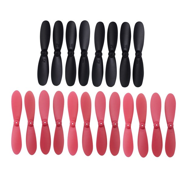 sea jump 20PCS Propeller for HS190 901HS 901S 901H X300C LF606 SG800 E61HW S9 Mini Quadcopter, RC Drone Blade Accessories