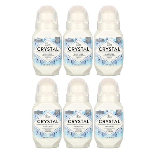 Crystal Body Roll-On Deodorant, 2.25 Ounce - 6 per case.