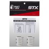 STX unisex adult SPORTING_GOODS Lacrosse Handle Shaft Lock, White/Black, 1 US