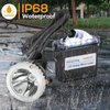 Hunting friends Superbright LED Mining Headlight,High Lumen Rechargeable Miner Lamp Hard Hat with Power Supply Lights Mining lamp Waterproof Headlight KL6M.H Explosion Proof Cap for Outdoor