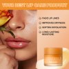 Lip Sleeping Mask,lip Mask With Vitamin C, Antioxidants,lip Mask Overnight,Improves Dryness,Nourishes And Hydrates,Brighten Lip Colour,Reduce Lip Lines 0.7 Fl Oz (01#peach)