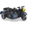 General Jim's WW2 German Military Motorcycle and Removable Sidecar Building Blocks Bricks Set for History Enthusiasts or Brick Collectors Including Teens and Adults (Set of 2)