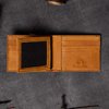 VietsWay Men's Sagittarius Handmade Natural Genuine Leather Trifold Wallet MHLT_05