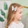 10 Pcs Shiny Baby Hair Bows For Girls Baby Hair Clips For Styling,Glitter Butterfly Hair Bow Clips Cute Toddler Hair Bows Bowknot Hair Clip Sparkly Baby Bows Hairclips Girl Bows Clips Hair Accessories