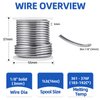HGMZZQ 60/40 solder for stained glass,Industrial grade Solder for Glass Artisans,Dia 3mm (0.125") 1LB(1)