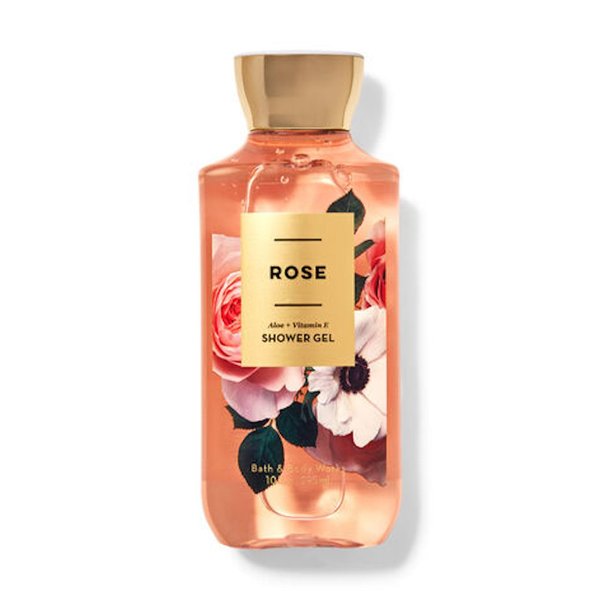 Bath & Body Works Signature Collection Shower Gel For Women10 fl oz (Rose)