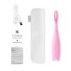 FOREO ISSA 3 Pink, Rechargeable Electric Ultra-Hygienic Sonic Toothbrush with Silicone & PBT Polymer Bristles