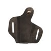 Barsony Black Leather Pancake Gun Holster for Colt 380 Mustang Pony right
