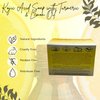 Kojic Acid Soap Lemon Turmeric Brightening Bar with Turmeric, Lemon Oil, Vitamin C+E, & Retinol | (2) BARS 3.5OZ EA + Soap Net | Premium Citrus Infused Kojic Acid Soap w/ Shea Butter & Olive Oil
