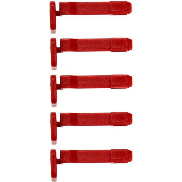 Dorman 917-299 Transmission Filler Cap Lock Pin Compatible with Select Dodge / Freightliner / Mercedes-Benz Models, 5 Pack, Black