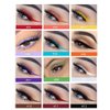 Eaureum 12 Pcs Colorful Eyeliner, Waterproof Liquid Eyeliner, Neon Makeup Eyeliner, Eyeliner Pencil Makeup Gift Kit for Halloween Christmas Thanksgiving, 12pcs