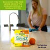 ECO-GALS Eco Spinz Garbage Disposal Cleaner and Deodorizer for Cleaning Kitchen Sinks and Drains 6 ct. Lemon & 6 ct. Orange Citrus Scent