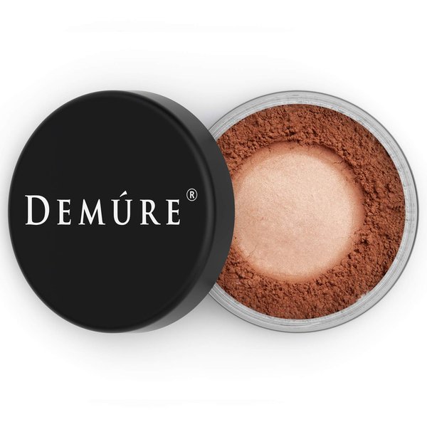Demure Mineral Blush Makeup (Spiced Mocha), Loose Powder Makeup, Natural Makeup, Blush Makeup, Professional Makeup, Cruelty Free Makeup, Blush Powder By Demure