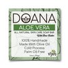 Aloe Vera Soap Bar - Now With SHEA BUTTER - Vegan, Olive Oil, and Coconut Oil, Palm Oil Free, Anti-Acne, Great Moisturizer, Anti-Aging Effect, (Pack of 1)