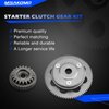Starter Clutch Gear Kit For Compatible with Polaris Outlaw 110, Outlaw 50, Outlaw 90, Sportsman 110 EFI, Sportsman 90 Replace 0453466 0454961 0455258 0450178