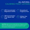 Epsom-It Calming Foot Lotion - Roll On Magnesium Sulfate Lotion for Tired Feet & Ankles, Topical Epsom Salt with Urea, Soften Tough Skin and Cracked Heels, Leg Cramps and Achy Feet, 3.0 oz