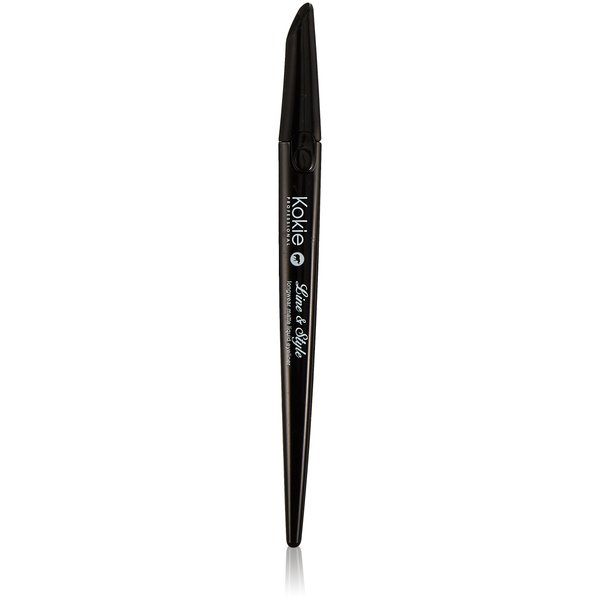 Kokie Cosmetics Line & Style Liquid Eyeliner, Jet Black, 0.014 Fluid Ounce