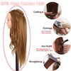 SZCY LLC Mannequin Head with Hair 80% Human Hair Straight 24-26" Doll Head with Hair Cosmetology Mannequin Head Human Hair for Hairdresser with Clamp Holder and Tools