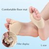 SooGree 2 Pairs Ball of Foot Cushions-Metatarsal Sleeve Pads Soft and Comfortable Forefoot Metatarsal Pads with Gel Pads Pain Relief Forefoot Pads for Women and Men