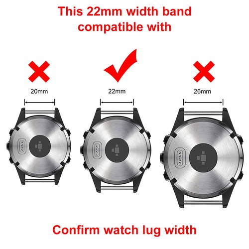 LDFAS Fenix 7/6/5 Plus Band, 22mm Ultra Easy Fit Nylon Straps Compatible for Garmin Fenix 7/6 Pro/5 Plus/Epix (Gen 2)/Quatix 7/Instinct 2 Bnads, Black