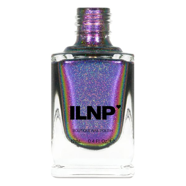ILNP Peace (H) - Blue, Purple, Fuchsia, Pink, Gold Ultra Chrome Color Shifting Holographic Nail Polish